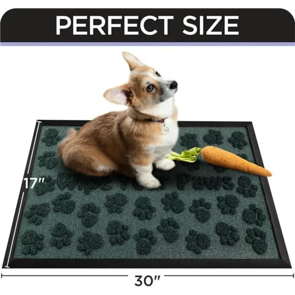 Extra Durable Door Mat - 30'’x17'’- Anti Slip Rubber Backing Front Door Mat